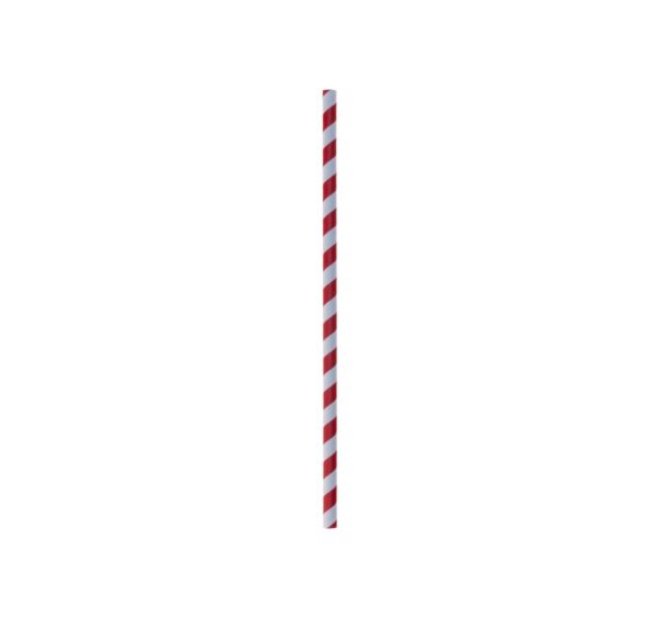 Slamice papirnate d=6 mm l=197 mm lolipop 100 kos