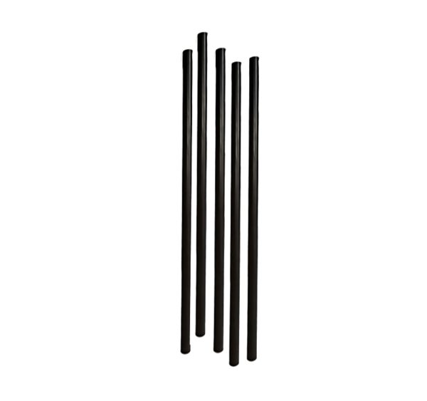 Slamice plastične l=240 mm d=8 mm črne 250 kos/pak
