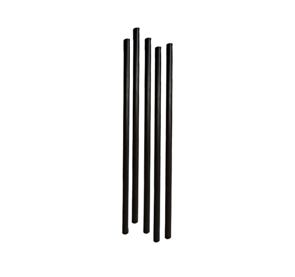 Slamice plastične l=190 mm d=6 mm črne 250 kos/pak