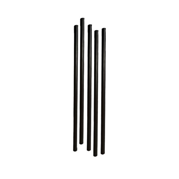 Slamice plastične l=190 mm d=6 mm črne 250 kos/pak