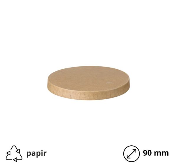 Papirnat pokrov d=90 mm kraft 50 kos