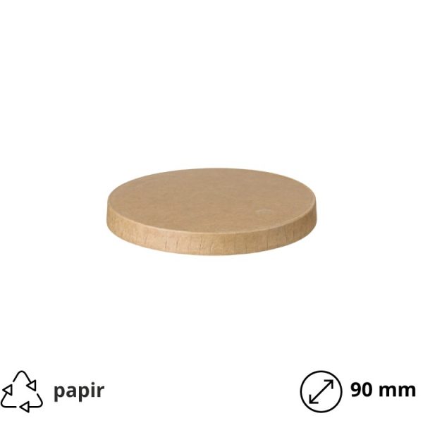 Papirnat pokrov d=90 mm kraft 50 kos