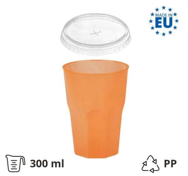Oranžni komplet 300 ml