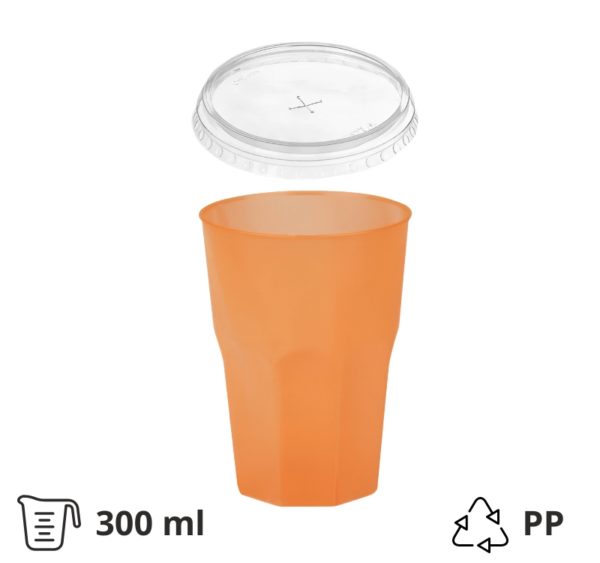 Oranžni komplet 300 ml