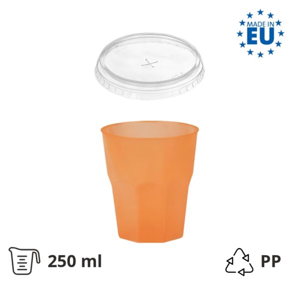 Oranžni komplet 250 ml