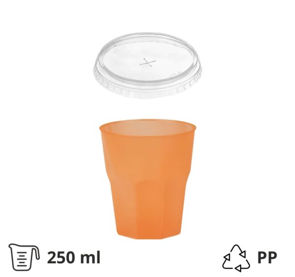 Oranžni komplet 250 ml