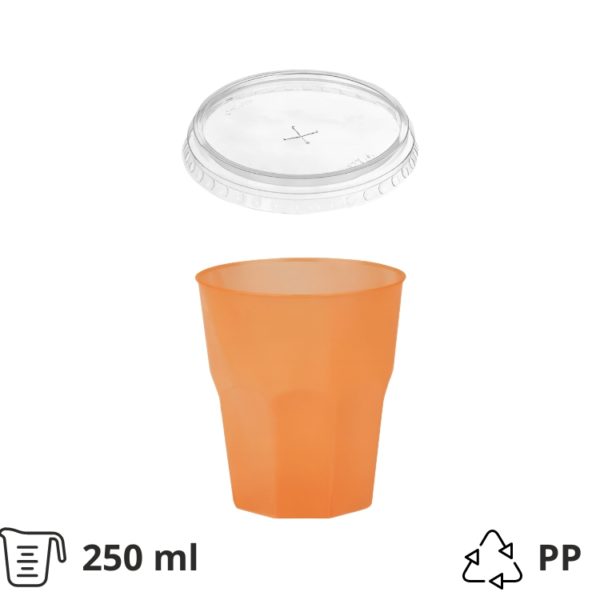 Oranžni komplet 250 ml