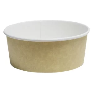 Papirnata posoda Tambien ECO 1090 ml d=166 mm h=65 mm kraft 50 kos