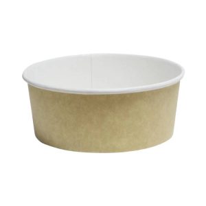 Papirnata posoda Tambien ECO 1090 ml d=166 mm h=65 mm kraft 50 kos