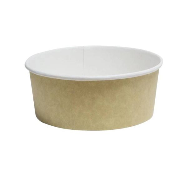 Papirnata posoda Tambien ECO 1090 ml d=166 mm h=65 mm kraft 50 kos