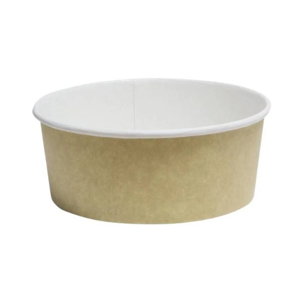 Papirnata posoda Tambien ECO 1090 ml d=166 mm h=65 mm kraft 50 kos