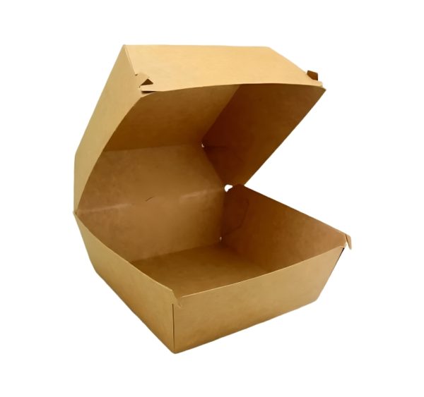 Burger embalaža 140х140х105 mm kraft 100 kos