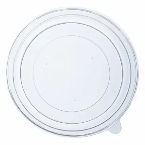 Papirnata posoda s pokrovom 1300 ml d=187 mm h=69 mm kraft, 50 kos (komplet)