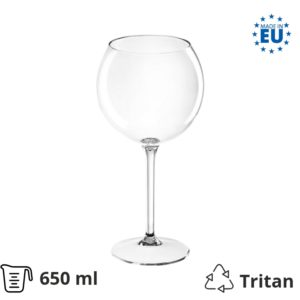 Kozarci trdi pralni za koktajl 650 ml 6 kos