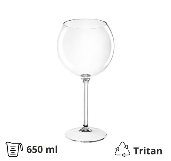 Kozarci trdi pralni za koktajl 650 ml 6 kos