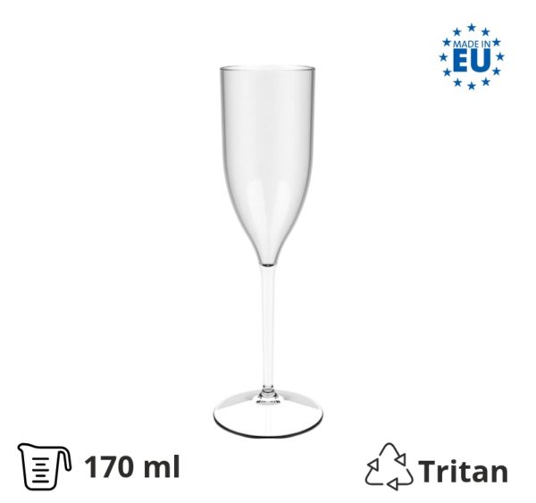 Kozarci trdi pralni za penino 170 ml 6 kos