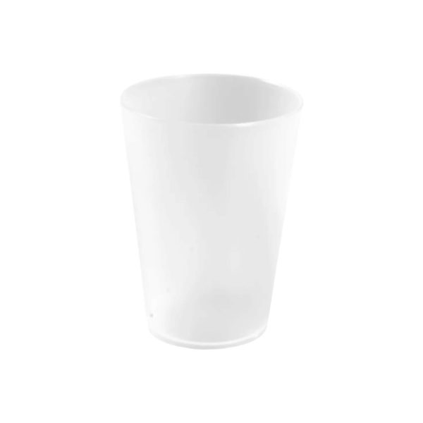 Kozarec PP 300 ml bela 12 kos