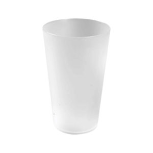 Kozarec PP 500 ml bela 12 kos