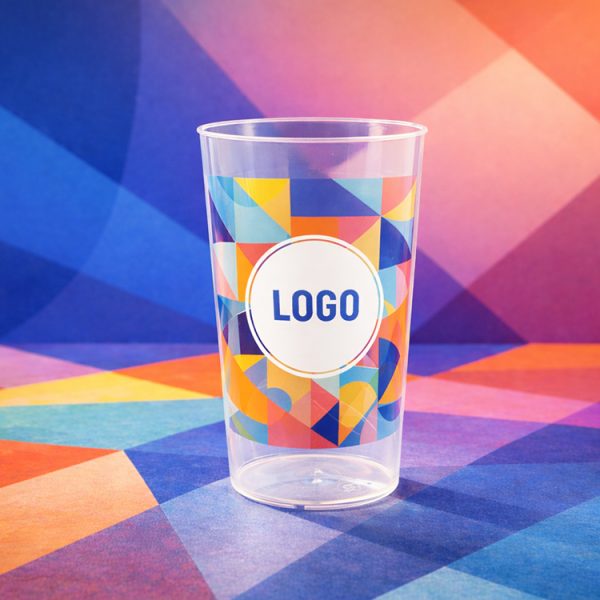 Kozarci trdi pralni 500 ml d=92 mm z vašim potiskom 500 kos [20 kos/pak]