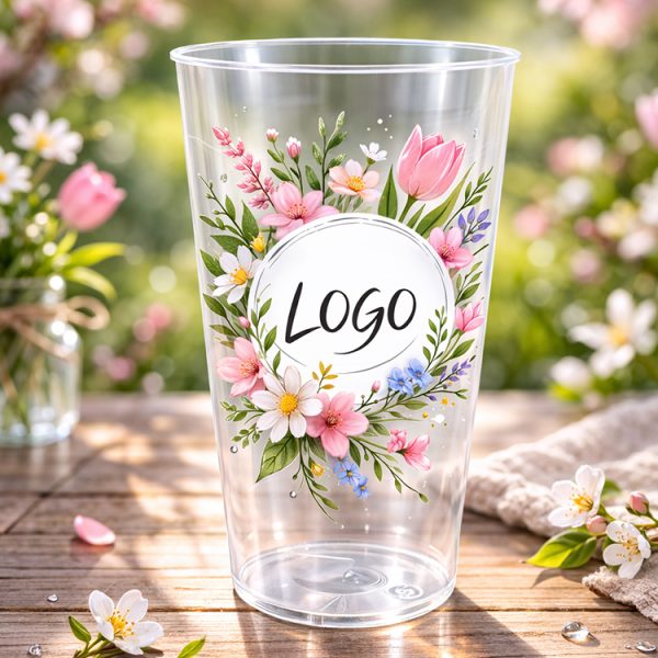 Kozarci trdi pralni 500 ml d=92 mm z vašim potiskom 500 kos [20 kos/pak]