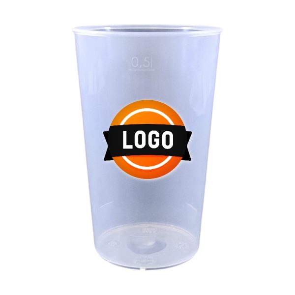 Kozarci trdi pralni 500 ml d=92 mm z vašim potiskom 500 kos [20 kos/pak]