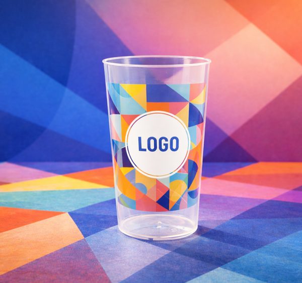 Kozarci trdi pralni 300 ml d=78 mm z vašim potiskom 500 kos [20 kos/pak]