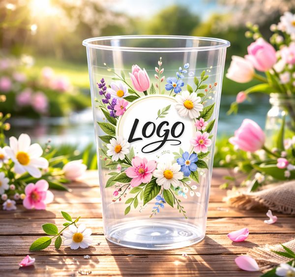 Kozarci trdi pralni 300 ml d=78 mm z vašim potiskom 500 kos [20 kos/pak]