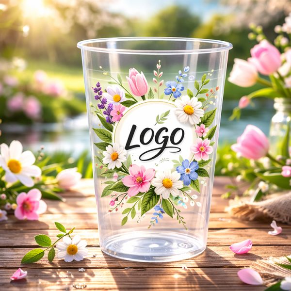 Kozarci trdi pralni 300 ml d=78 mm z vašim potiskom 500 kos [20 kos/pak]