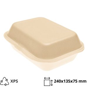 Embalaža 1-delna 240x135x75 mm XPS krema 125 kos