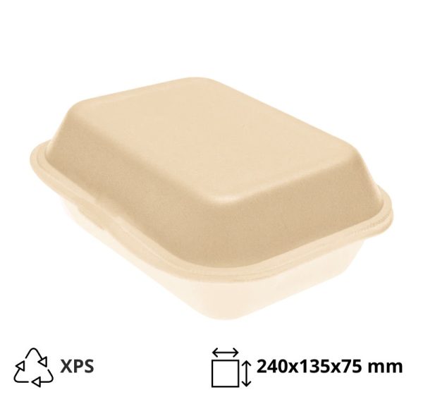 Embalaža 1-delna 240x135x75 mm XPS krema 125 kos