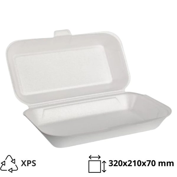 Embalaža 1-delna 320х210х70 mm XPS beli 100 kos
