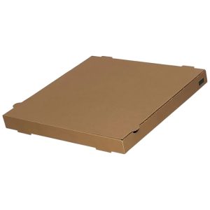 Škatla za pizzo 40х40х4 cm mikro-val karton kraft [50 kos/pak]