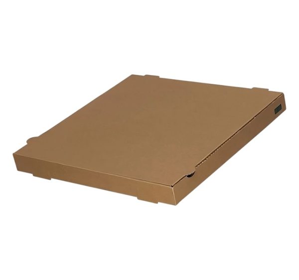 Škatla za pizzo 40х40х4 cm mikro-val karton kraft [50 kos/pak]