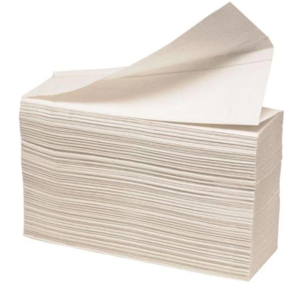 Papirnate brisače Z-zlozenka 2 sl., 24×23 cm, 160 l/pak