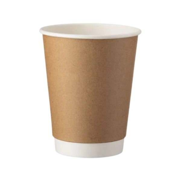 Papirnati kozarci 400 (480) ml d=90 mm 2-slojni, kraft SUP, 25 kos