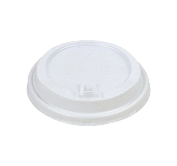Pokrov z luknjo PP d=90 mm bel 100 kos