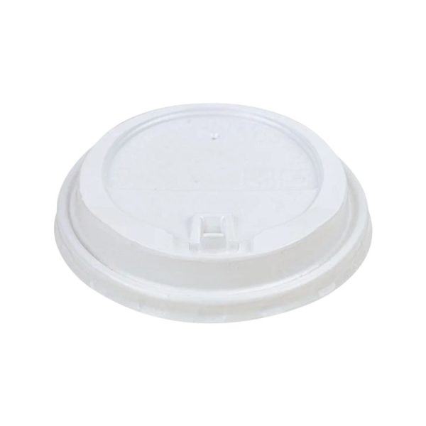 Pokrov z luknjo PP d=90 mm bel 100 kos