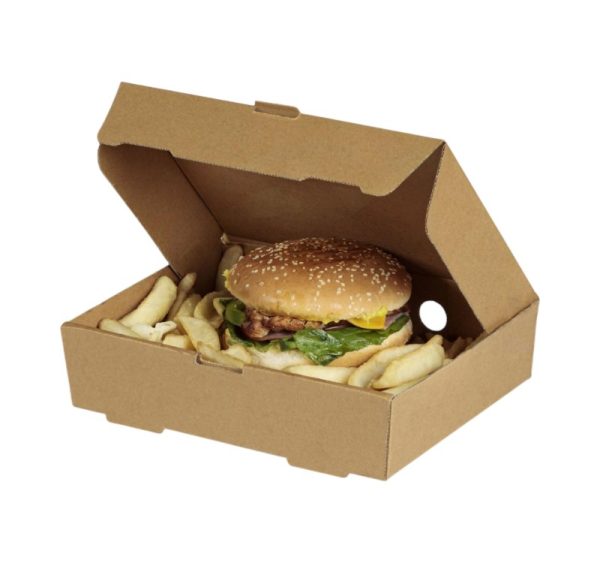 Škatla s pokrovom 21,6x17x5,4 cm 100 kos