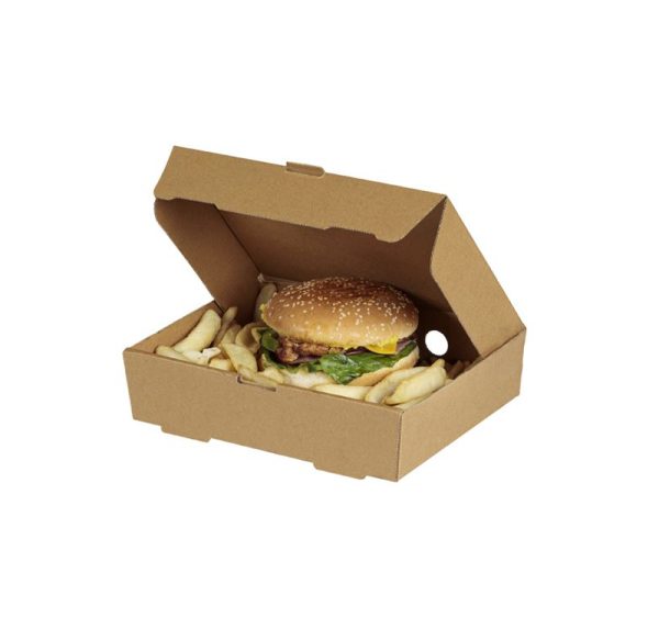 Škatla s pokrovom 21,6x17x5,4 cm 100 kos