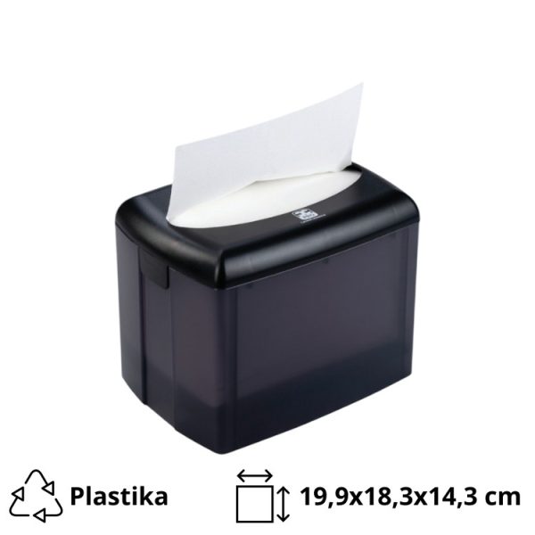 Podajalnik za sa papirnate serviete Interfold 12,9×18,3×14,3 cm