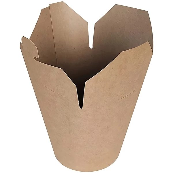 Papirnata posoda za WOK 950 ml kraft 50 kos