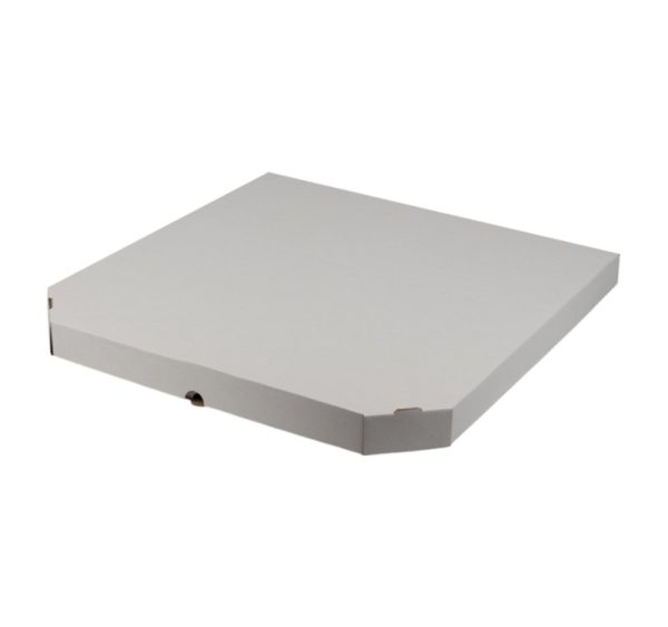 Škatla za pizzo 36х36х4 cm bela [100 kos/pak]