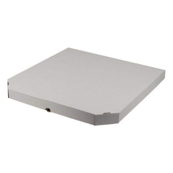 Škatla za pizzo 36х36х4 cm bela [100 kos/pak]