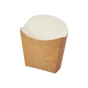 Žepek za krompirček Fry 137х103х54 mm kraft 50 kos