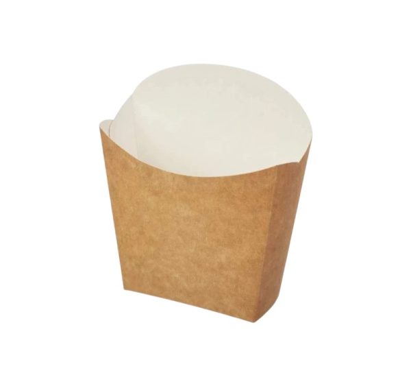 Žepek za krompirček Fry 137х103х54 mm kraft 50 kos