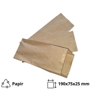 Papirnata vrečka 190х75х25 mm kraft 1000 kos