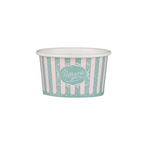 Lončki za sladoled 120 ml (4oz) ICE CREAM design d=7,7cm, h=4,8cm 50 kos