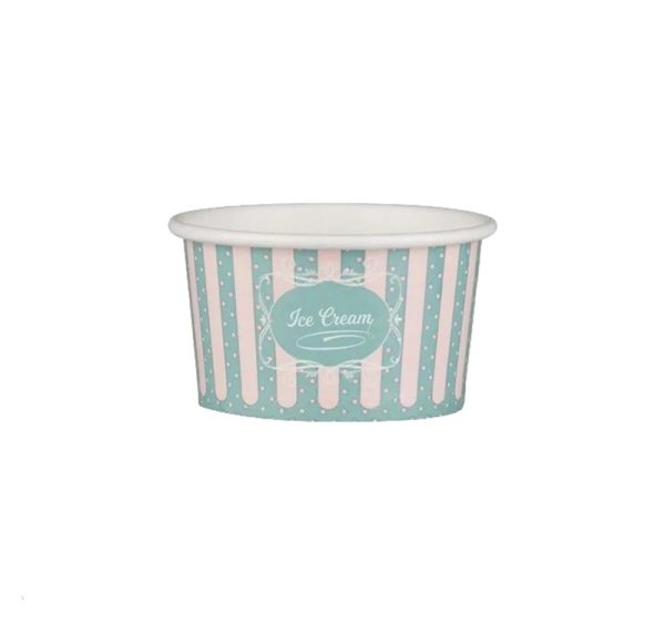Lončki za sladoled 150 ml (5oz) ICE CREAM design 50 kos