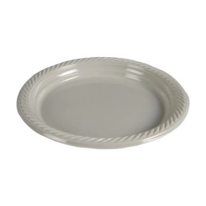 Krožnik PP d=230 mm svetlo siva 25 kos