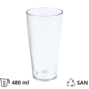 Kozarci trdi pralni 480 ml 24 kos